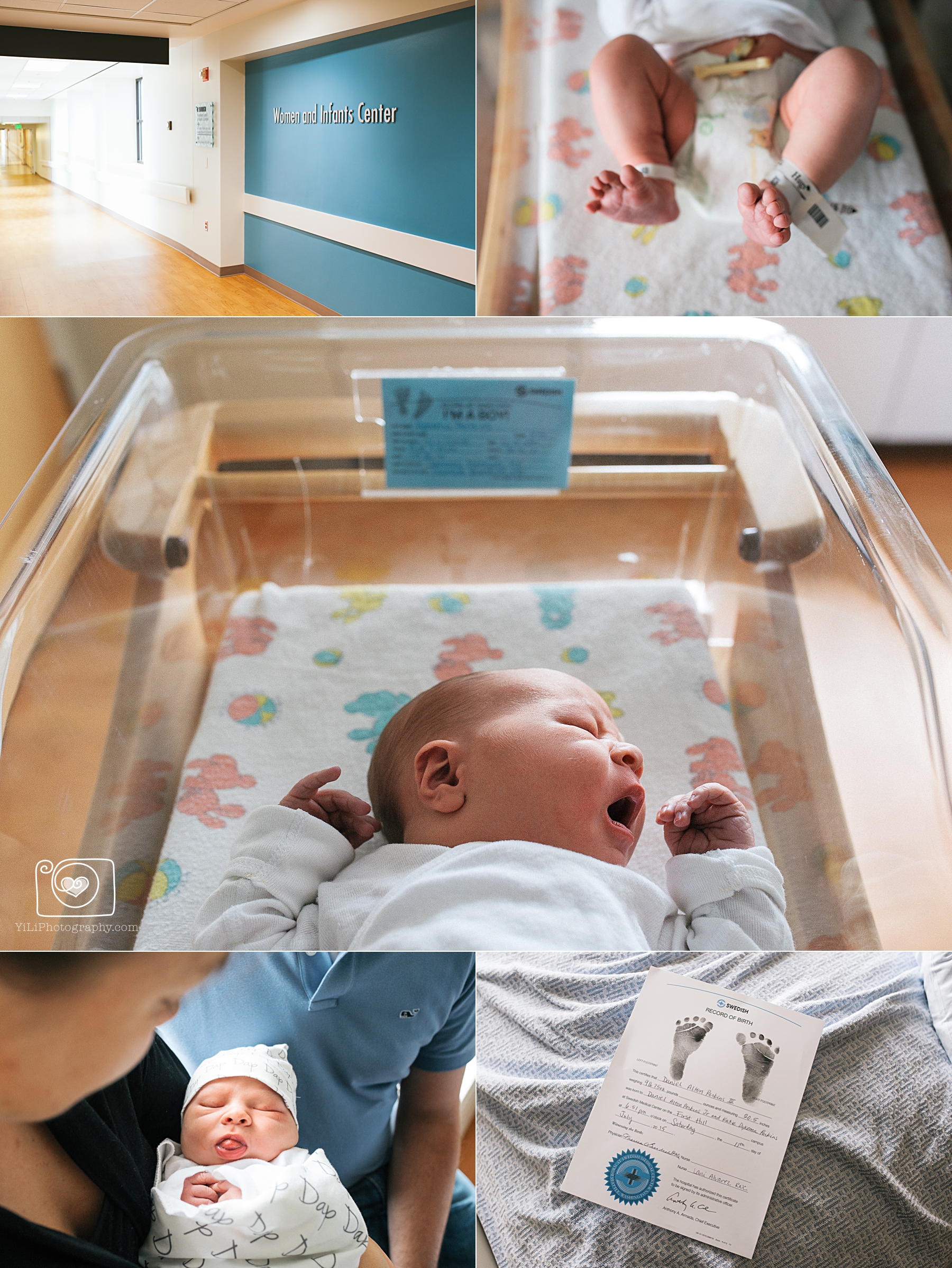 seattle hospital baby photographer