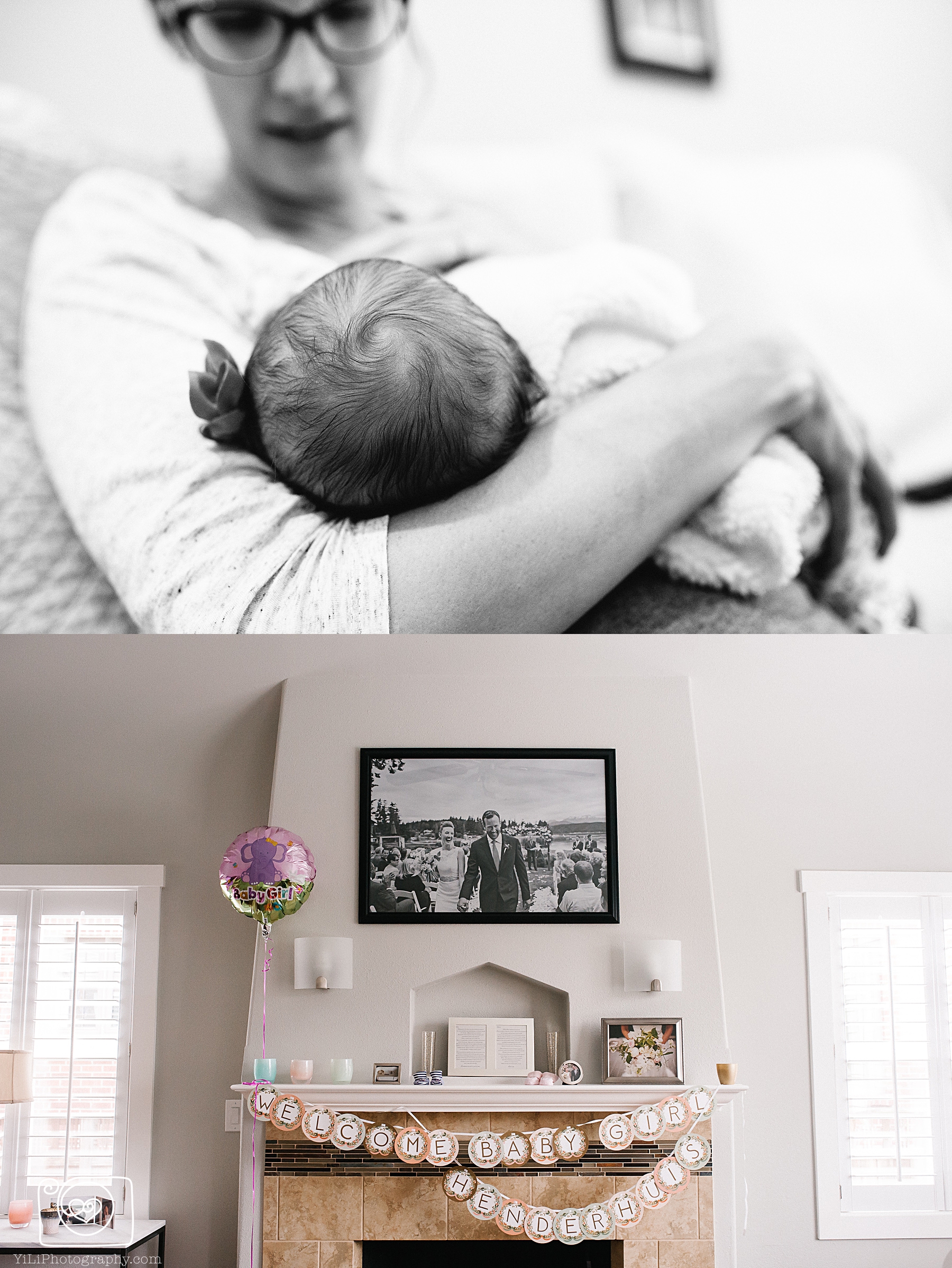 seattle documentary newborn photography