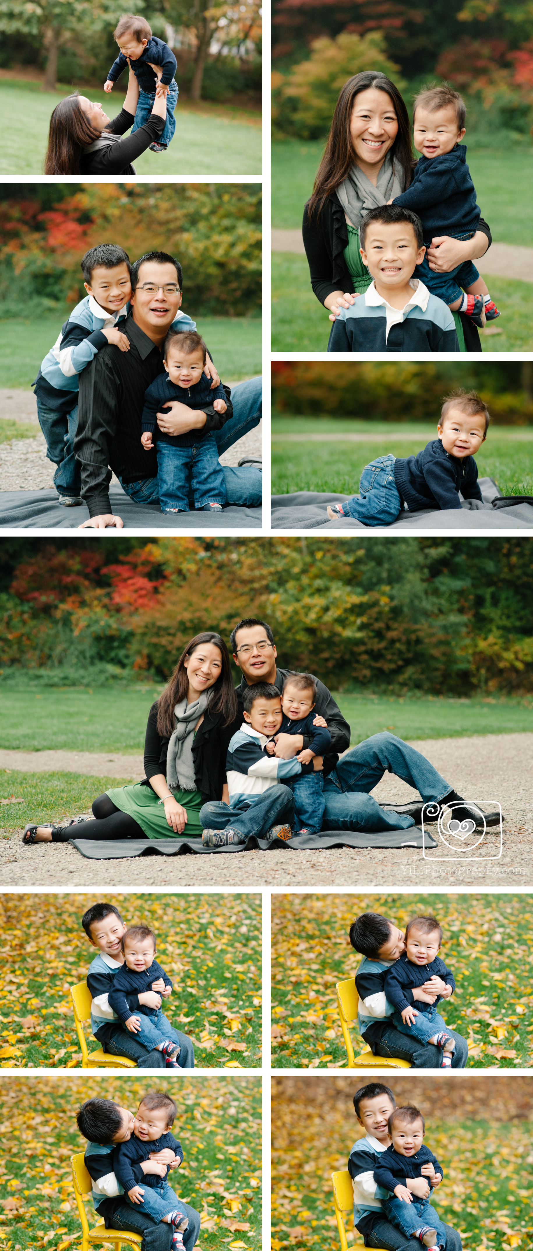 Seattle family photographer, Seattle kids photographer, Cowan Park