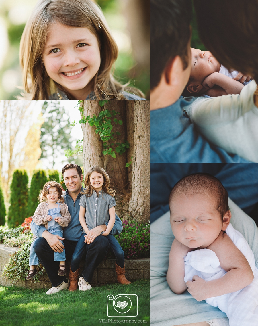 bellevue outdoor family portraits