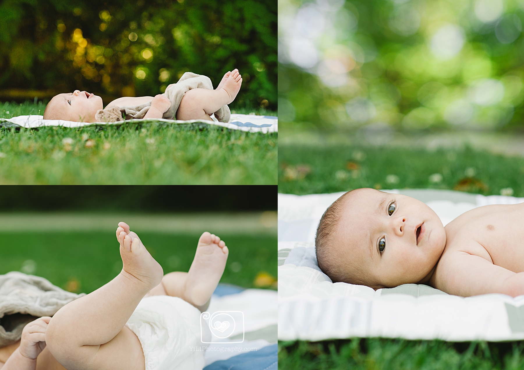 Seattle infant outdoor photos