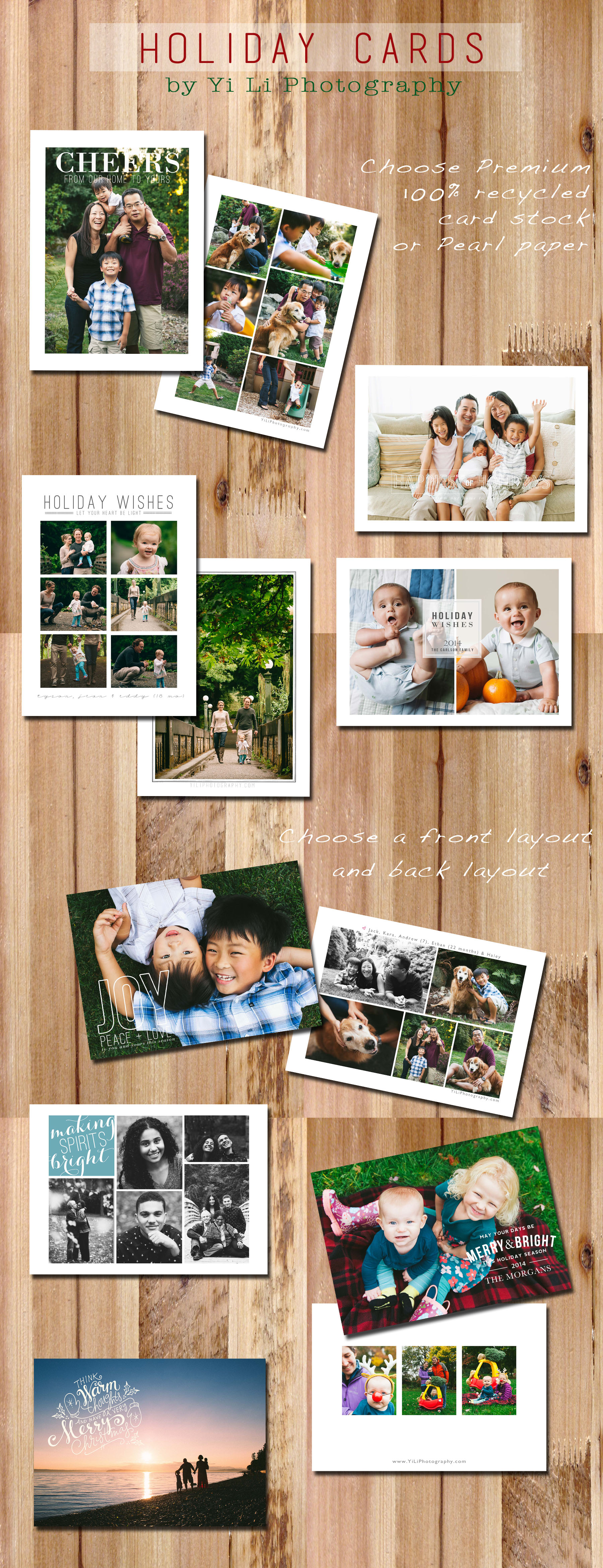 seattle custom photo card photographer