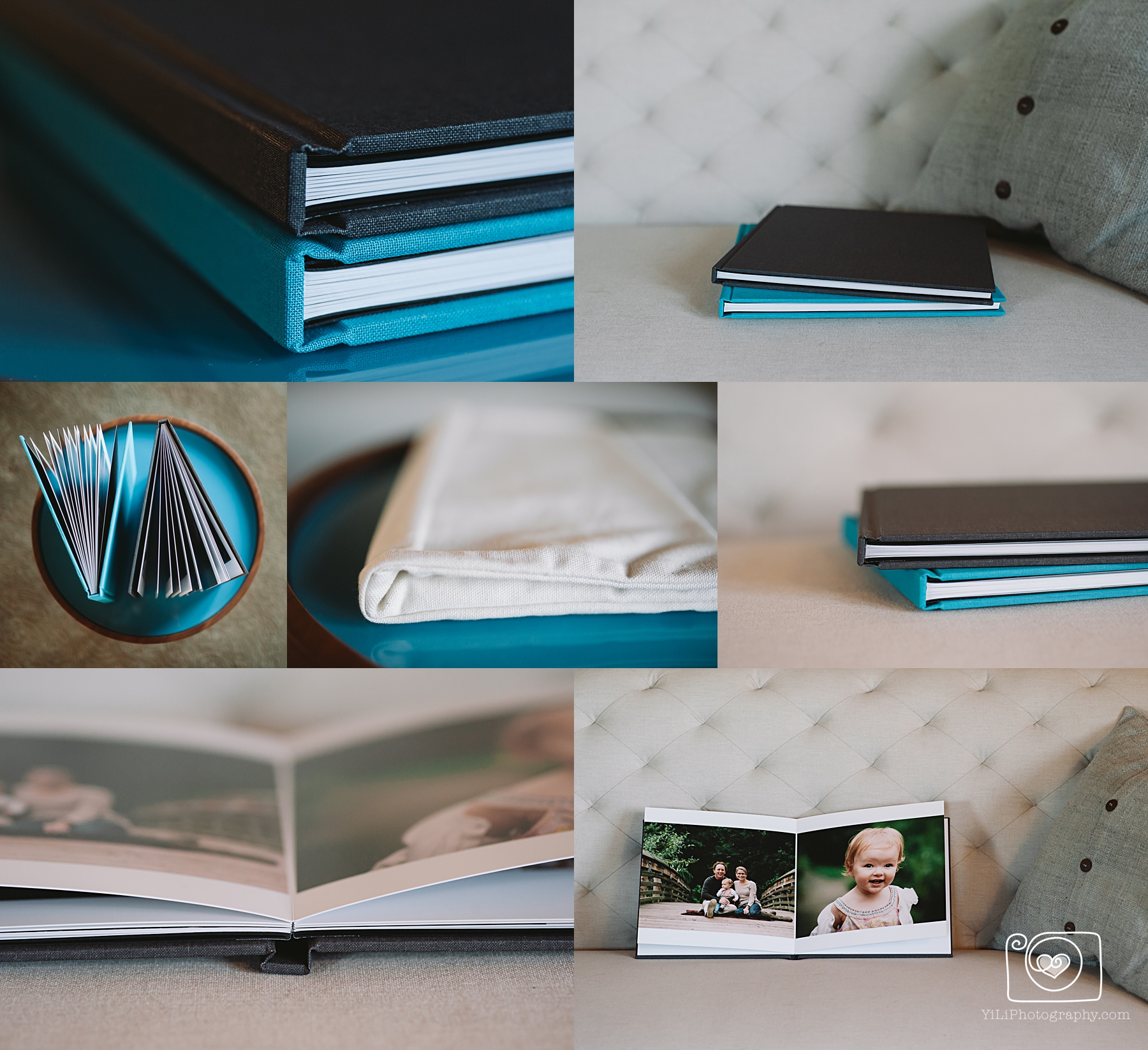 seattle family photographer album design